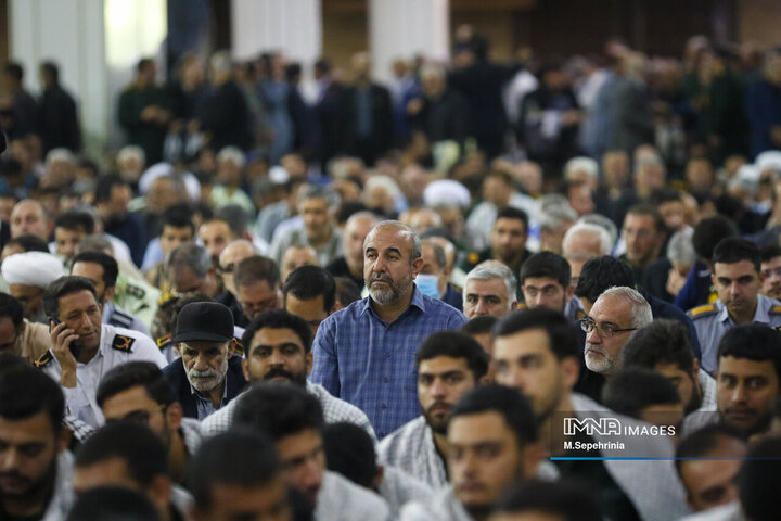 مراسم اولین سالگرد شهادت شهدای خدمت در تبریز