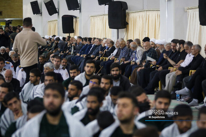 مراسم اولین سالگرد شهادت شهدای خدمت در تبریز