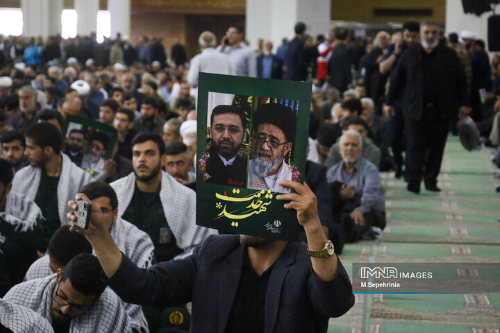 مراسم اولین سالگرد شهادت شهدای خدمت در تبریز