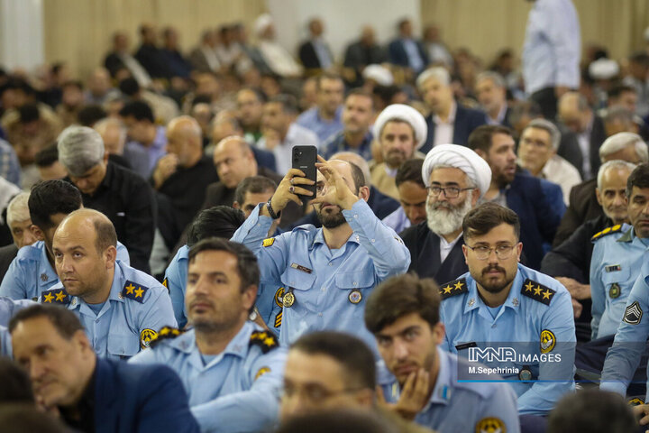 مراسم اولین سالگرد شهادت شهدای خدمت در تبریز