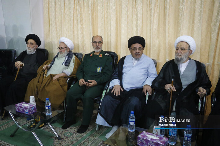 مراسم اولین سالگرد شهادت شهدای خدمت در تبریز