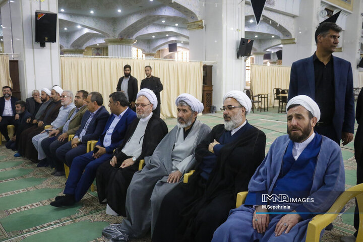 مراسم اولین سالگرد شهادت شهدای خدمت در تبریز