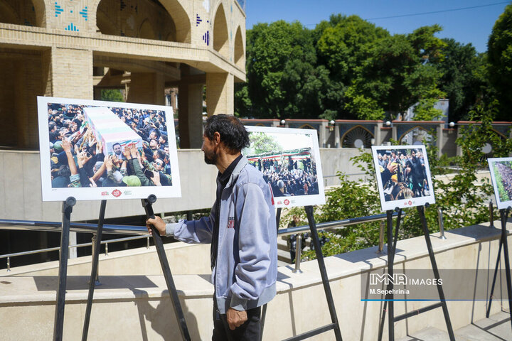 مراسم اولین سالگرد شهادت شهدای خدمت در تبریز