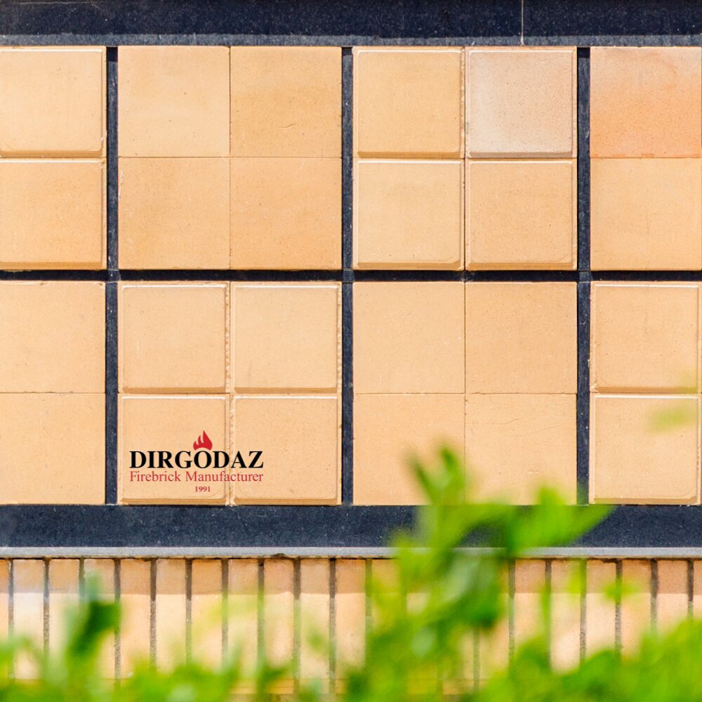 آجر 10 در 10 دیرگداز