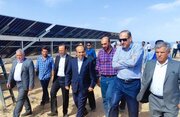 افتتاح ۴ نیروگاه خورشیدی ۸۰۰ کیلوواتی در شاهرود