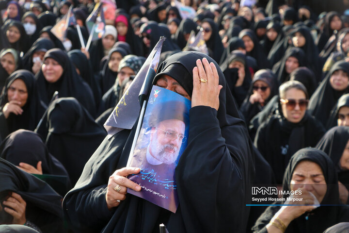 مراسم اولین سالگرد شهید رئیسی و شهدای خدمت در مشهد