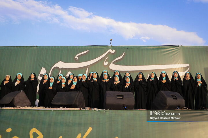 مراسم اولین سالگرد شهید رئیسی و شهدای خدمت در مشهد