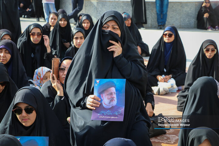 مراسم اولین سالگرد شهید رئیسی و شهدای خدمت در مشهد