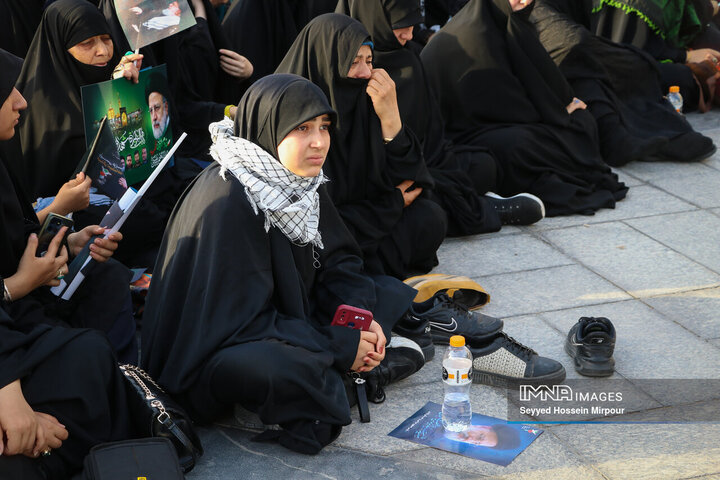 مراسم اولین سالگرد شهید رئیسی و شهدای خدمت در مشهد