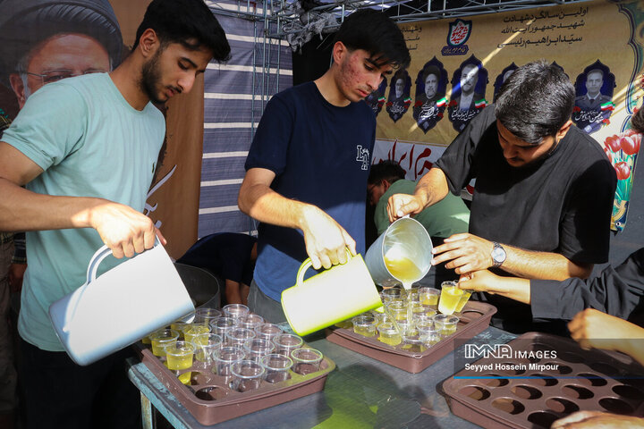 مراسم اولین سالگرد شهید رئیسی و شهدای خدمت در مشهد