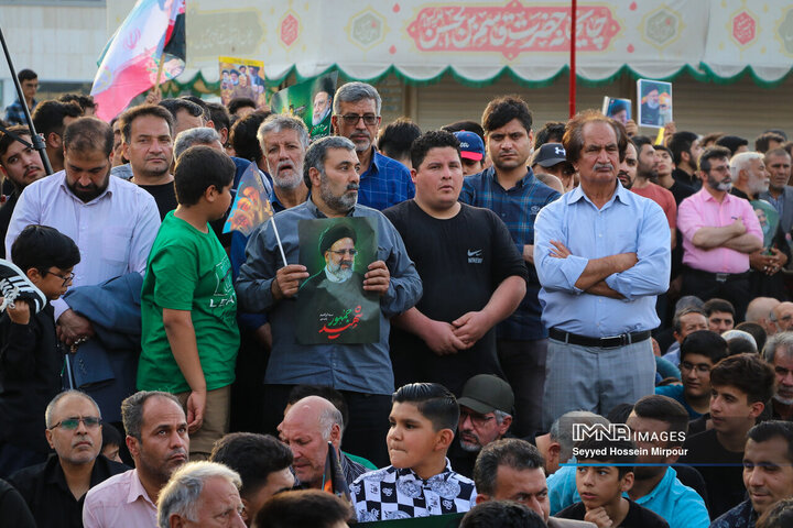 مراسم اولین سالگرد شهید رئیسی و شهدای خدمت در مشهد