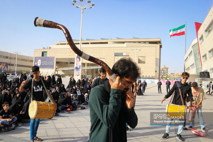 مراسم اولین سالگرد شهید رئیسی و شهدای خدمت در مشهد