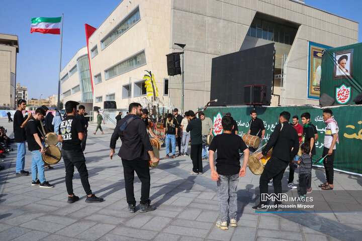 مراسم اولین سالگرد شهید رئیسی و شهدای خدمت در مشهد