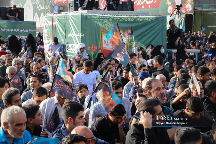 مراسم اولین سالگرد شهید رئیسی و شهدای خدمت در مشهد