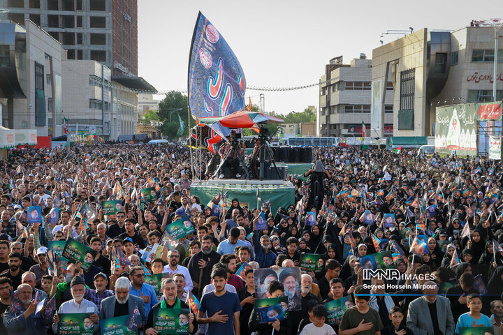 مراسم اولین سالگرد شهید رئیسی و شهدای خدمت در مشهد