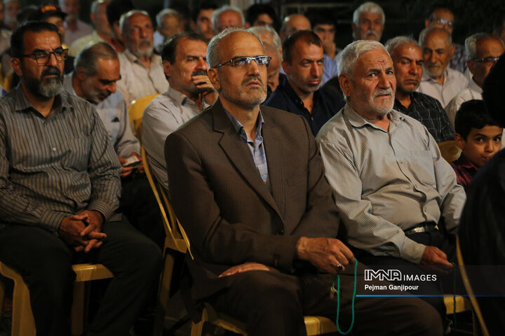 اولین سالگرد شهادت شهدای خدمت در منطقه ۹ شهرداری اصفهان