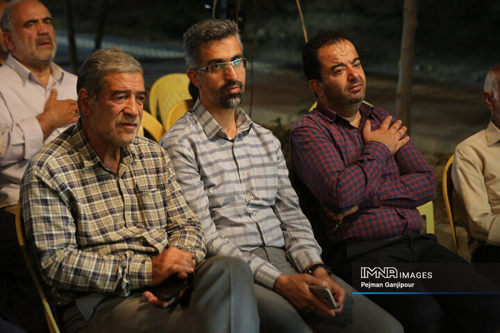 اولین سالگرد شهادت شهدای خدمت در منطقه ۹ شهرداری اصفهان