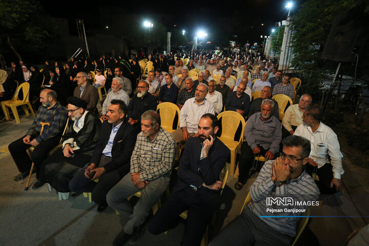 اولین سالگرد شهادت شهدای خدمت در منطقه ۹ شهرداری اصفهان