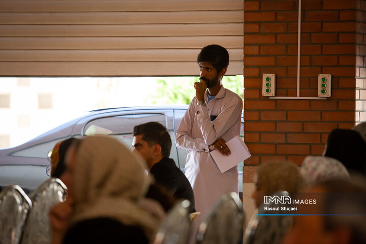 آئین کلنگ‌زنی همراه‌سرای ۱۰۰ تخت‌خوابی حضرت زهرا (س)