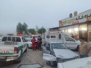 امدادرسانی هلال‌احمر مازندران به ۹ مصدوم تصادفی در کیاسر و آلاشت سوادکوه