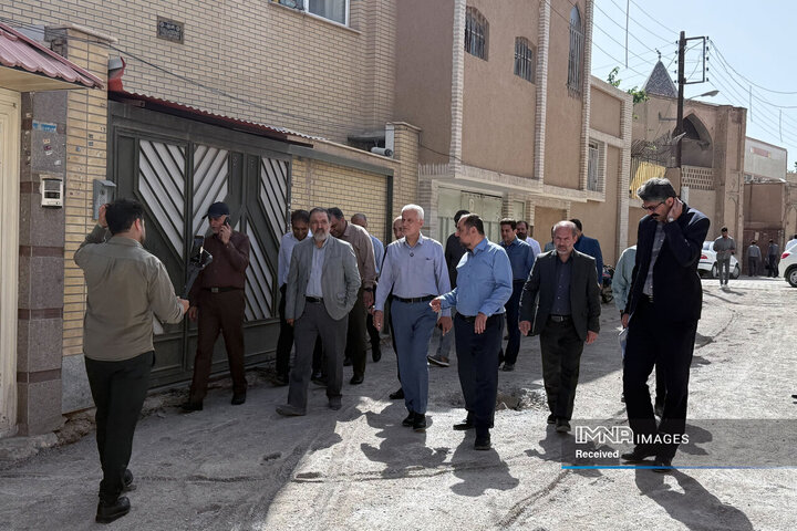 بازدید شهردار اصفهان از گذرهای تاریخی شهر