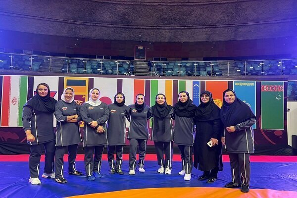 قهرمانی تیم ملی کشتی آلیش زنان در آسیا