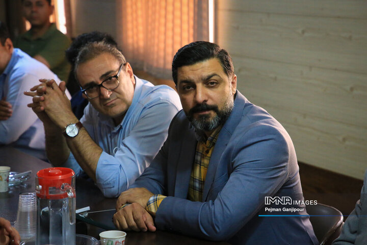 بازدید اعضای کمیسیون عمران شورای شهر اصفهان از پروژه رینگ چهارم