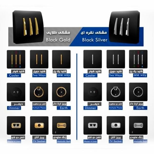 کلید پریز آسیا