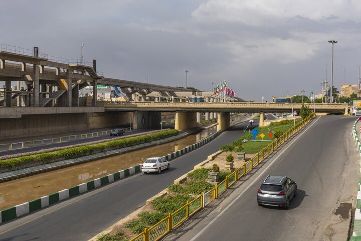 اتصال بلوار شهید سردار سلیمانی قم به پل انقلاب