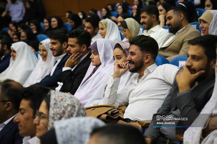 جشن ازدواج دانشجویی دانشجویان دانشگاه آزاد واحد خوراسگان