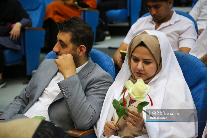 جشن ازدواج دانشجویی دانشجویان دانشگاه آزاد واحد خوراسگان