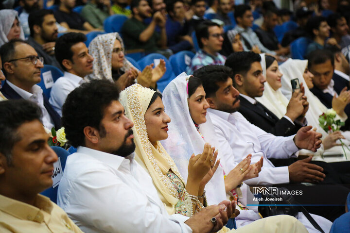 جشن ازدواج دانشجویی دانشجویان دانشگاه آزاد واحد خوراسگان