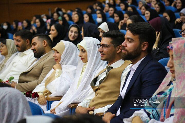 جشن ازدواج دانشجویی دانشجویان دانشگاه آزاد واحد خوراسگان
