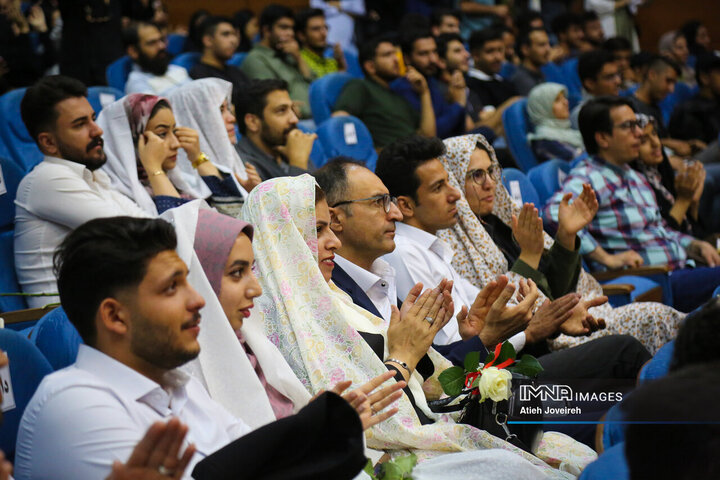 جشن ازدواج دانشجویی دانشجویان دانشگاه آزاد واحد خوراسگان