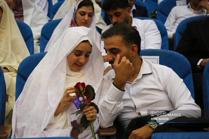 جشن ازدواج دانشجویی دانشجویان دانشگاه آزاد واحد خوراسگان