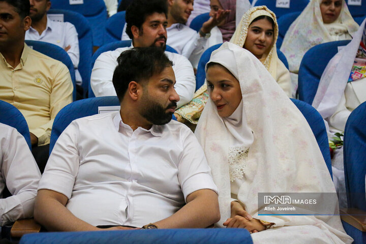 جشن ازدواج دانشجویی دانشجویان دانشگاه آزاد واحد خوراسگان