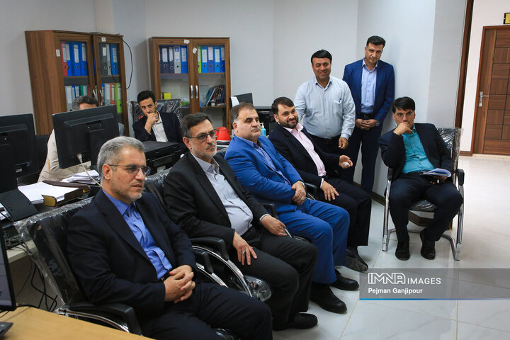 بازدید معاون حقوق عامه دادستانی کل کشور از تصفیه خانه شمال شهر اصفهان و نیروگاه شهید منتظری