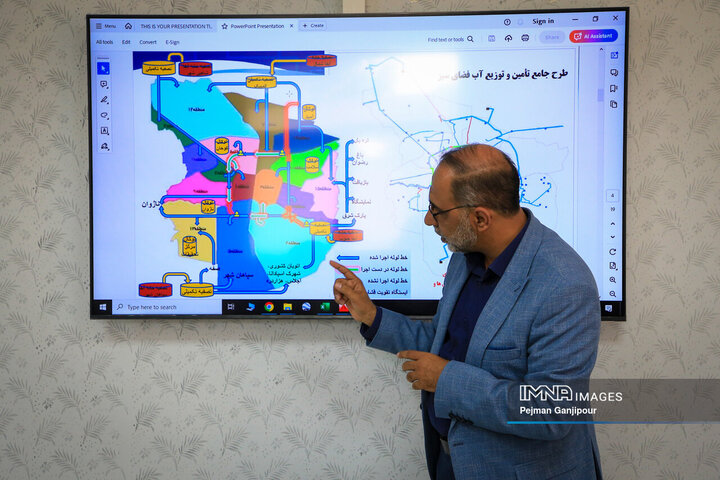 بازدید معاون حقوق عامه دادستانی کل کشور از تصفیه خانه شمال شهر اصفهان و نیروگاه شهید منتظری