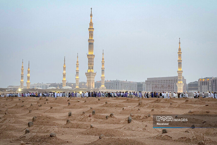 قبرستان بقیع در ایام حج