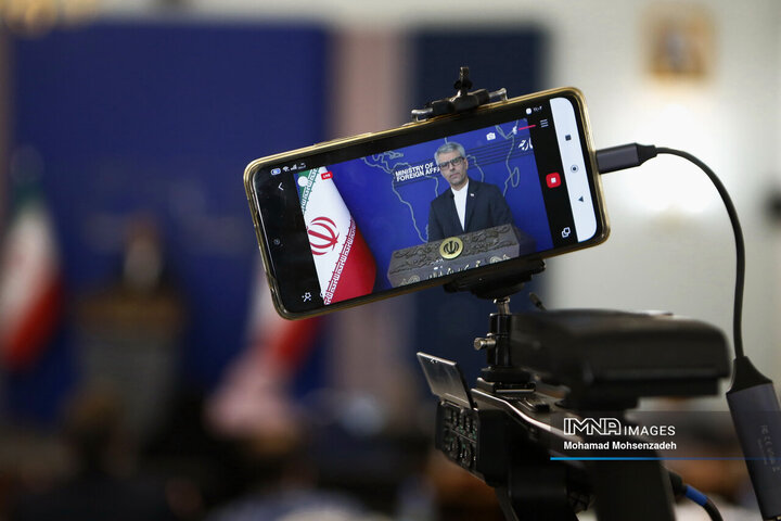 نشست خبری سخنگوی وزارت امور خارجه