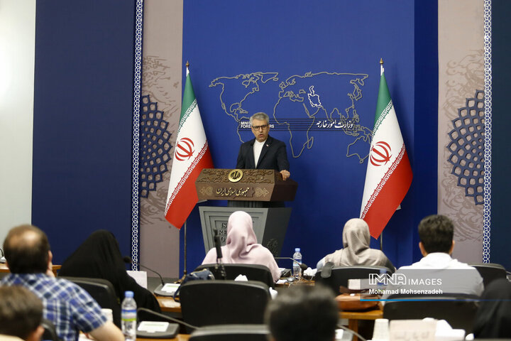 نشست خبری سخنگوی وزارت امور خارجه