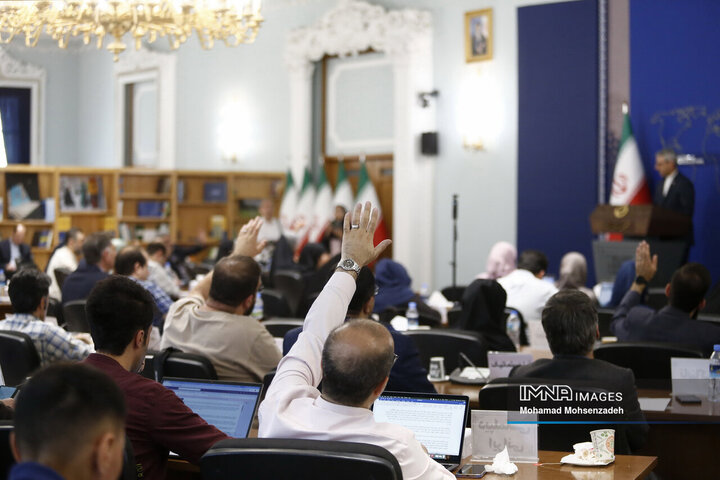 نشست خبری سخنگوی وزارت امور خارجه