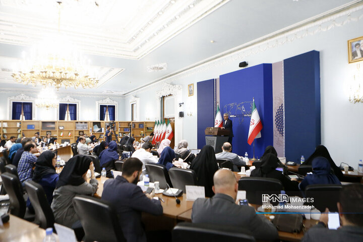 نشست خبری سخنگوی وزارت امور خارجه