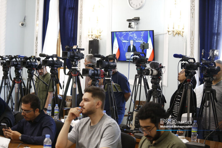 نشست خبری سخنگوی وزارت امور خارجه