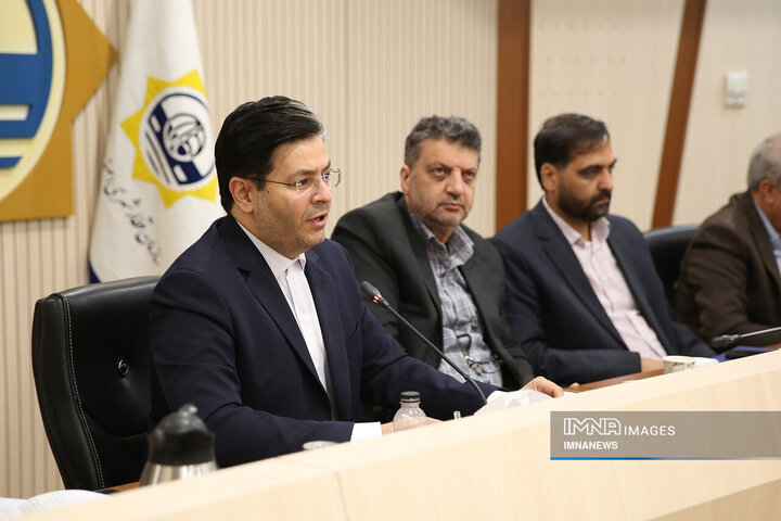 آیین تکریم و معارفه مدیرعامل سازمان حمل‌و‌‌نقل ریلی شهرداری اصفهان