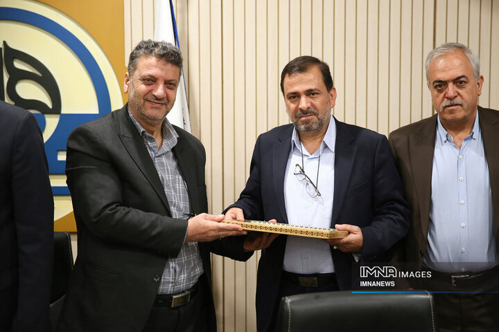 آیین تکریم و معارفه مدیرعامل سازمان حمل‌و‌‌نقل ریلی شهرداری اصفهان