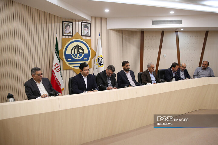 آیین تکریم و معارفه مدیرعامل سازمان حمل‌و‌‌نقل ریلی شهرداری اصفهان