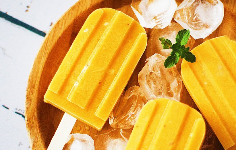 بستنی انبه + طرز تهیه و آموزش مرحله به مرحله