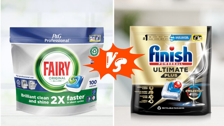 قرص ماشین ظرفشویی فینیش یا فیری؟ کدوم بهتره؟