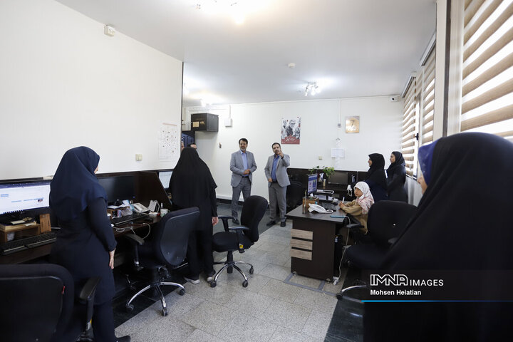 حضور شهردار درچه در خبرگزاری ایمنا